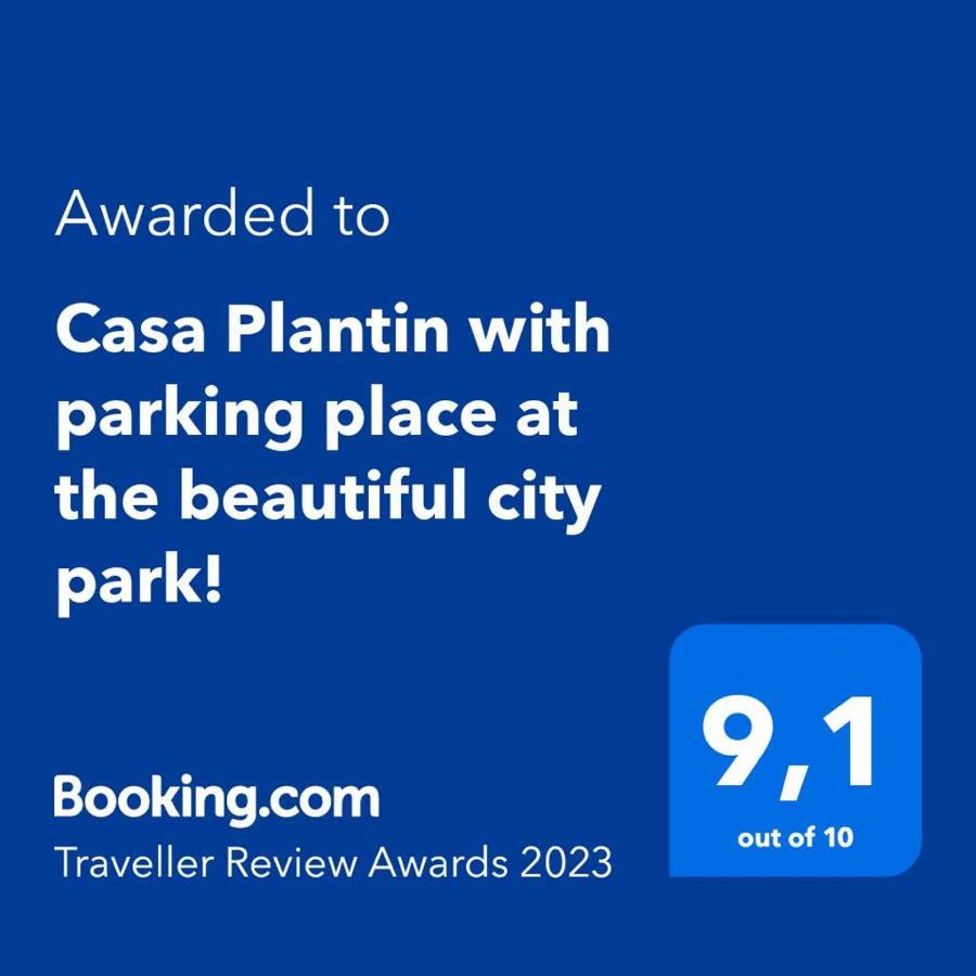 Casa Plantin With Parking Place At The Beautiful City Park! Lejlighed Antwerpen Eksteriør billede